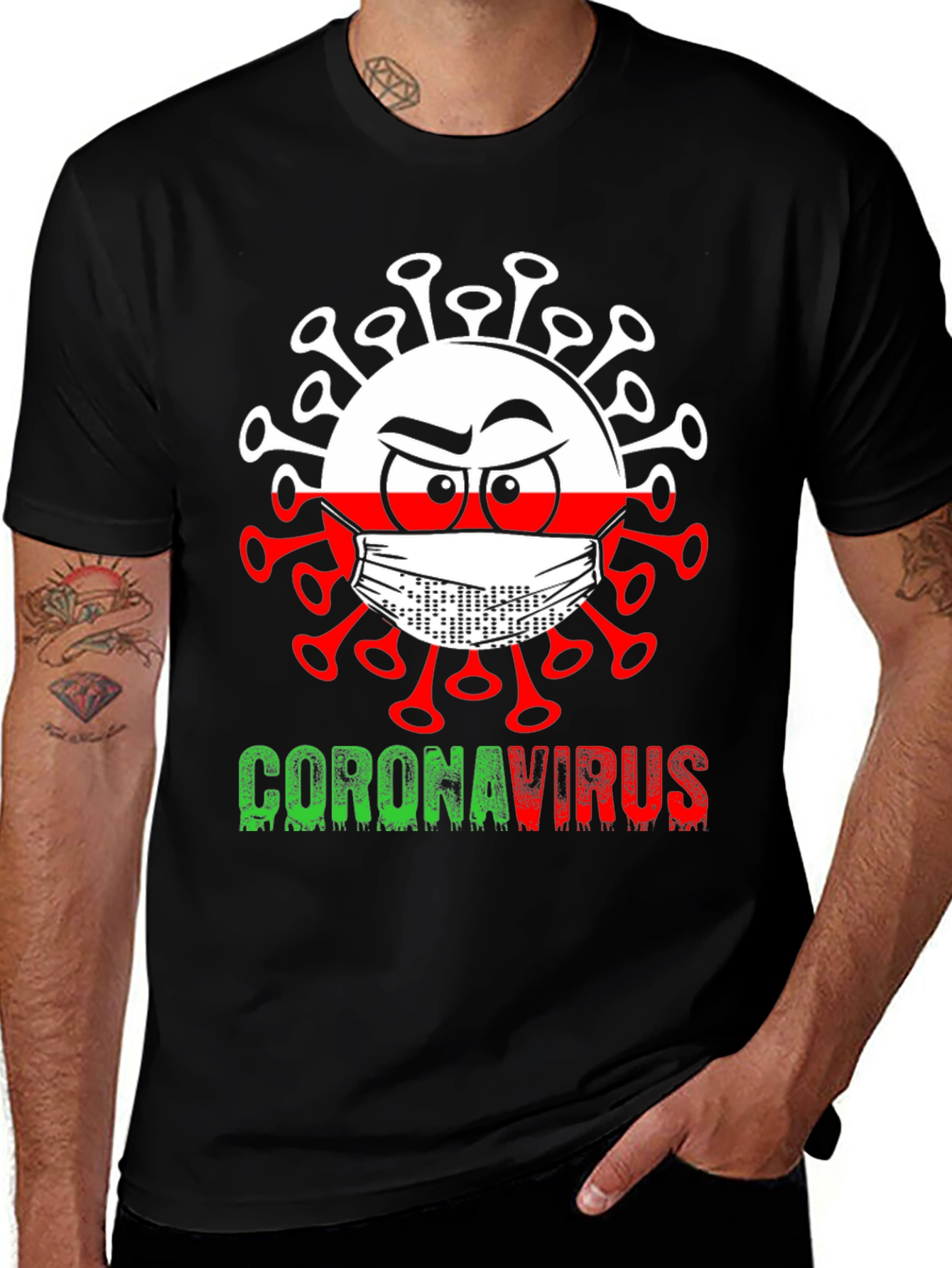 Coronavirus Graphic T-Shirt
