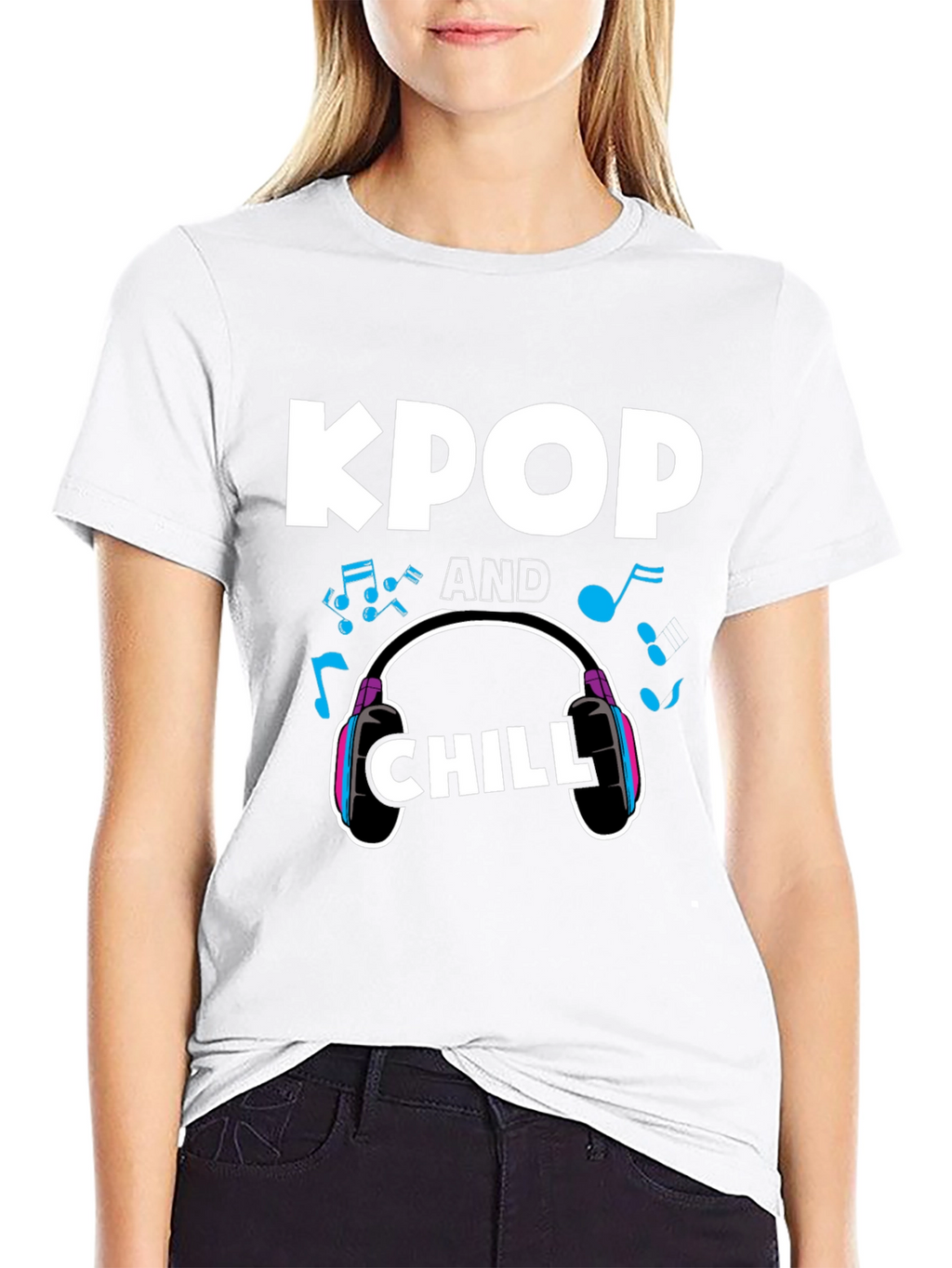 KPOP and Chill Graphic Tee