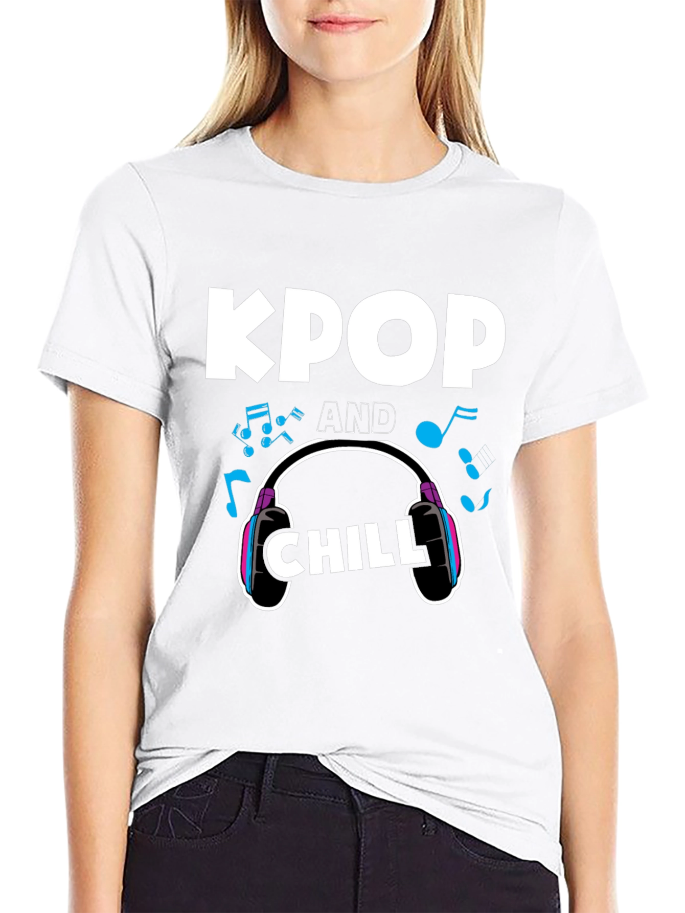 KPOP and Chill Graphic Tee