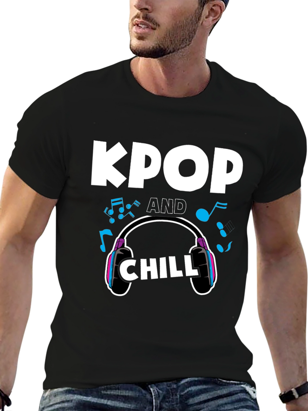 KPOP and Chill Graphic Tee
