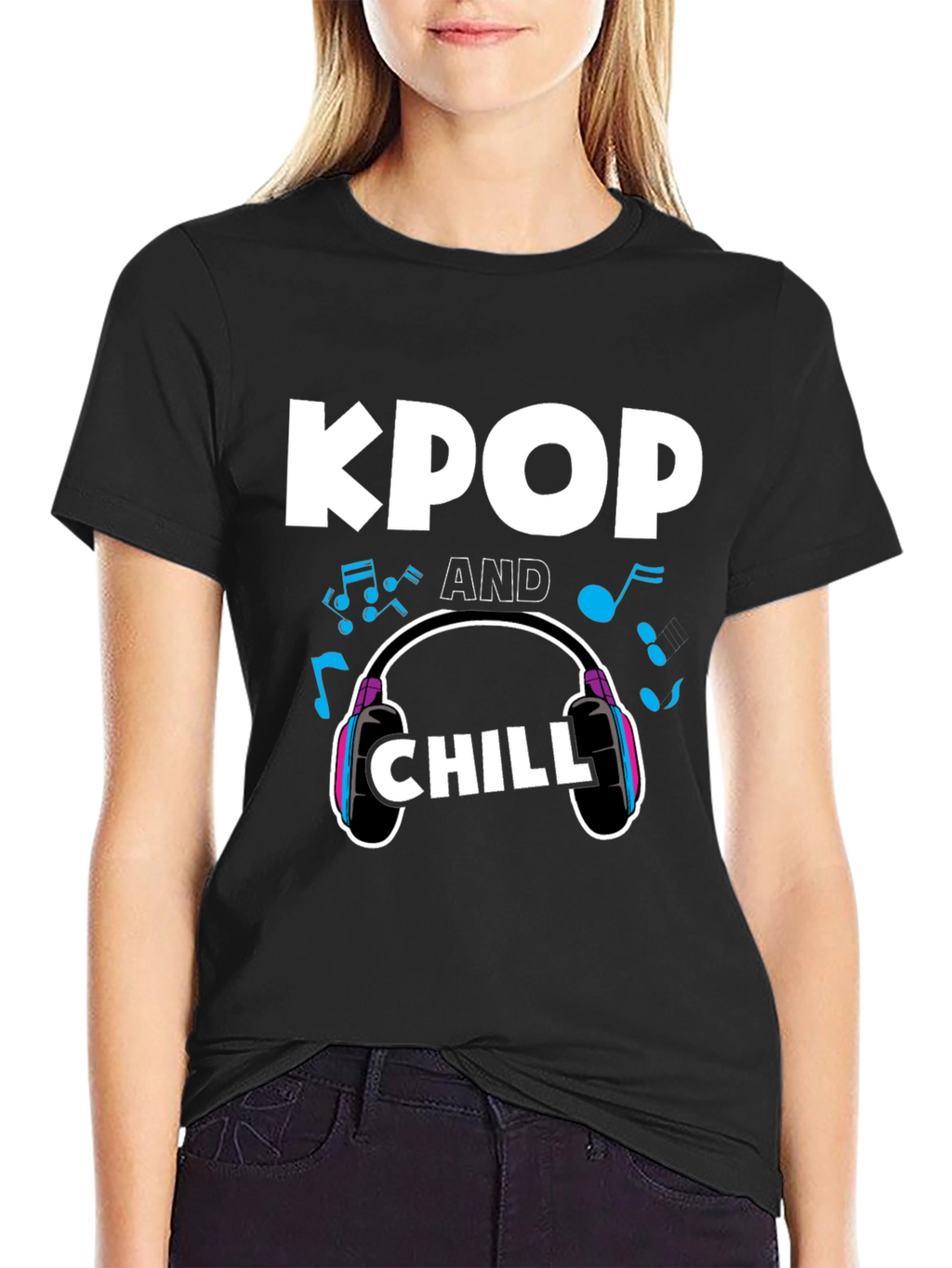 KPOP and Chill Graphic Tee