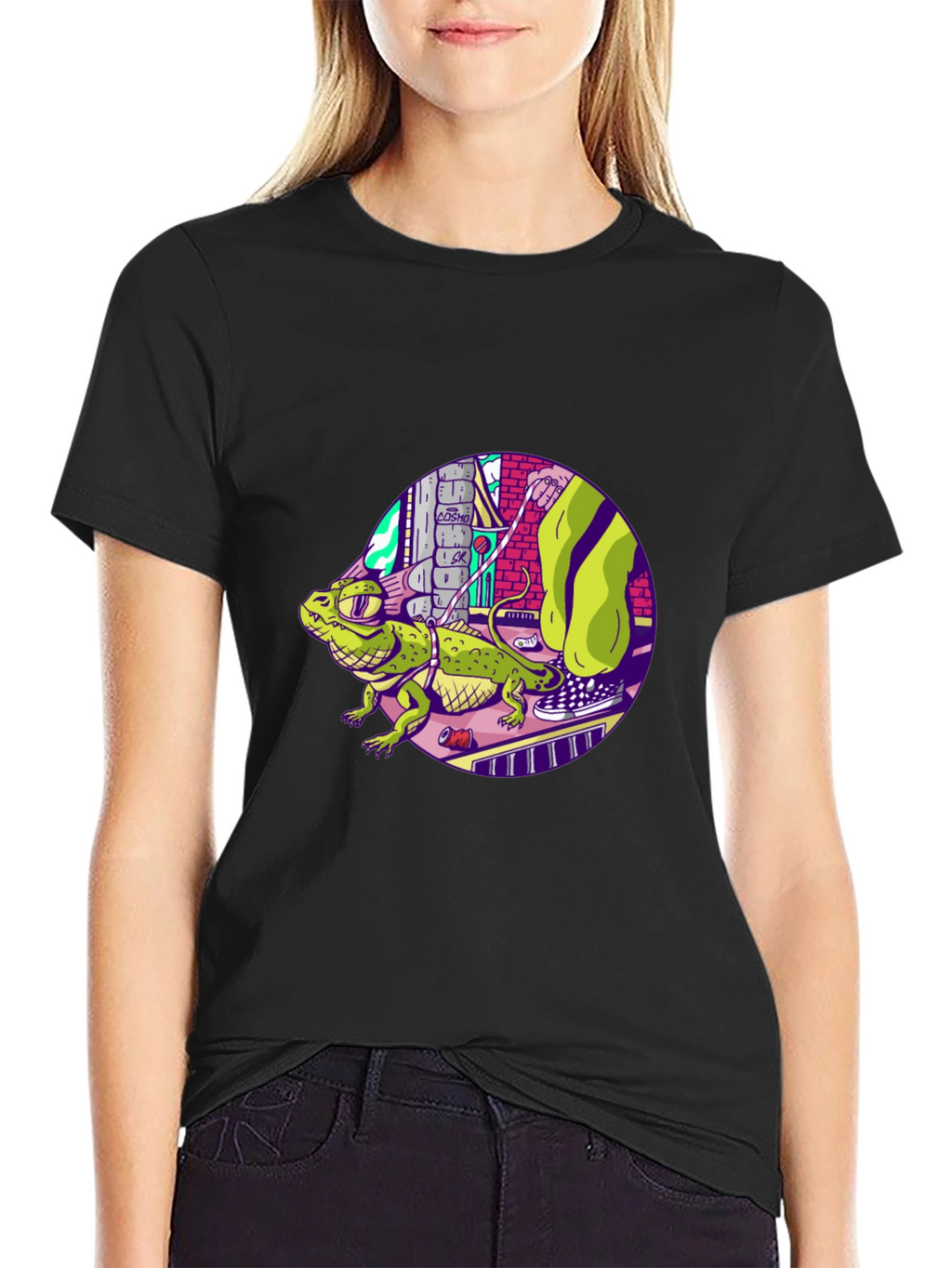 Cool Lizard Graphic Tee