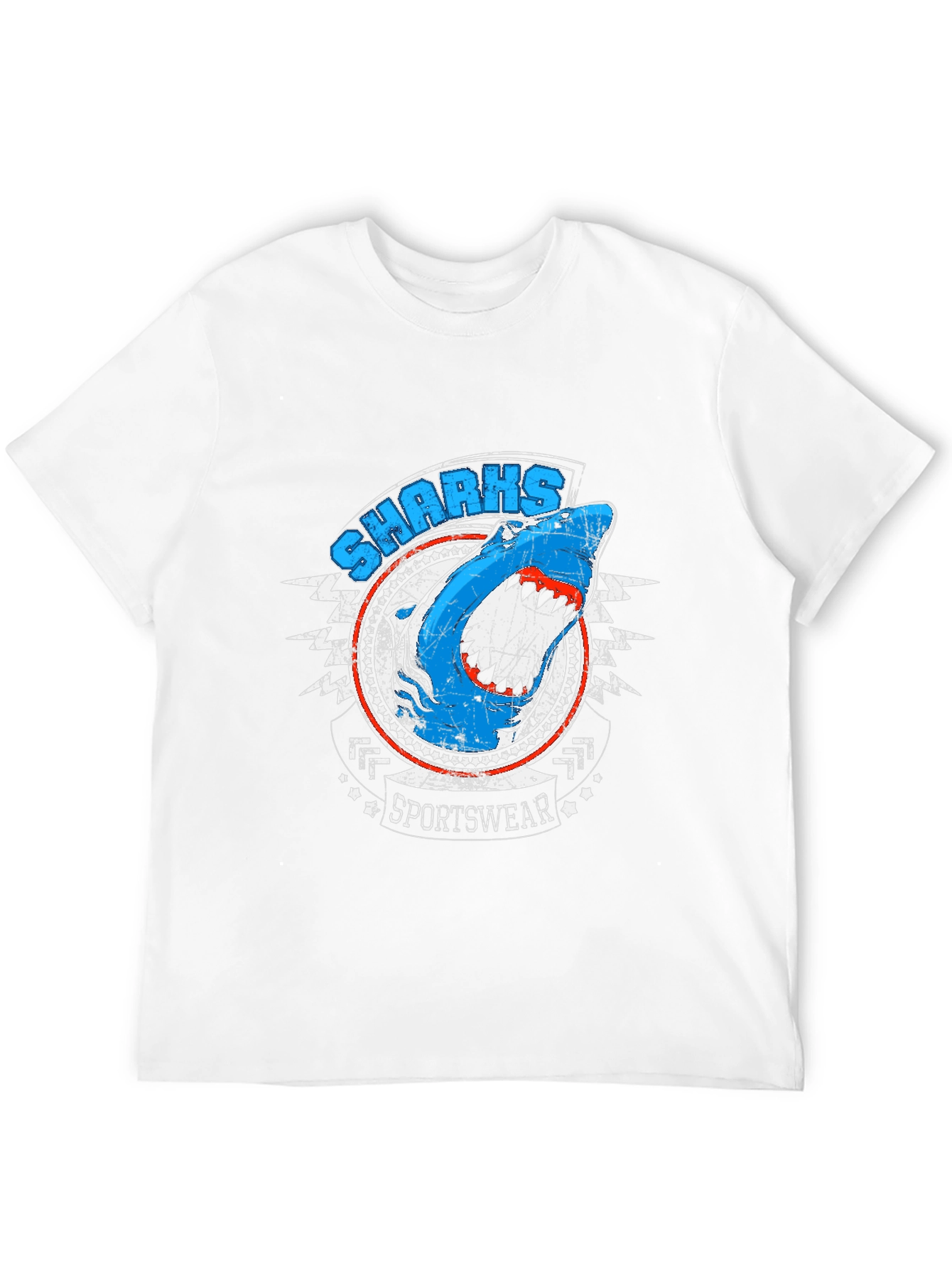 Shark Sportswear Graphic Tee - Black