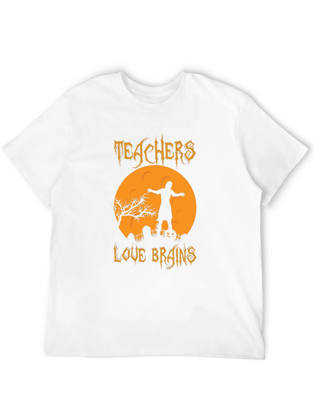 Teachers Love Brains Halloween T-Shirt