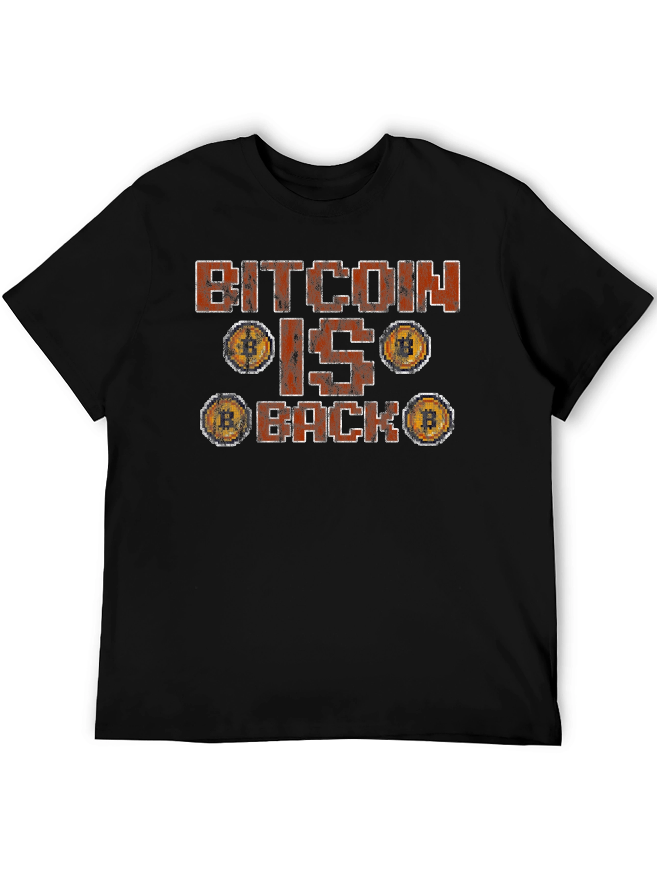 Bitcoin is Back Graphic Tee - Crypto Currency T-Shirt