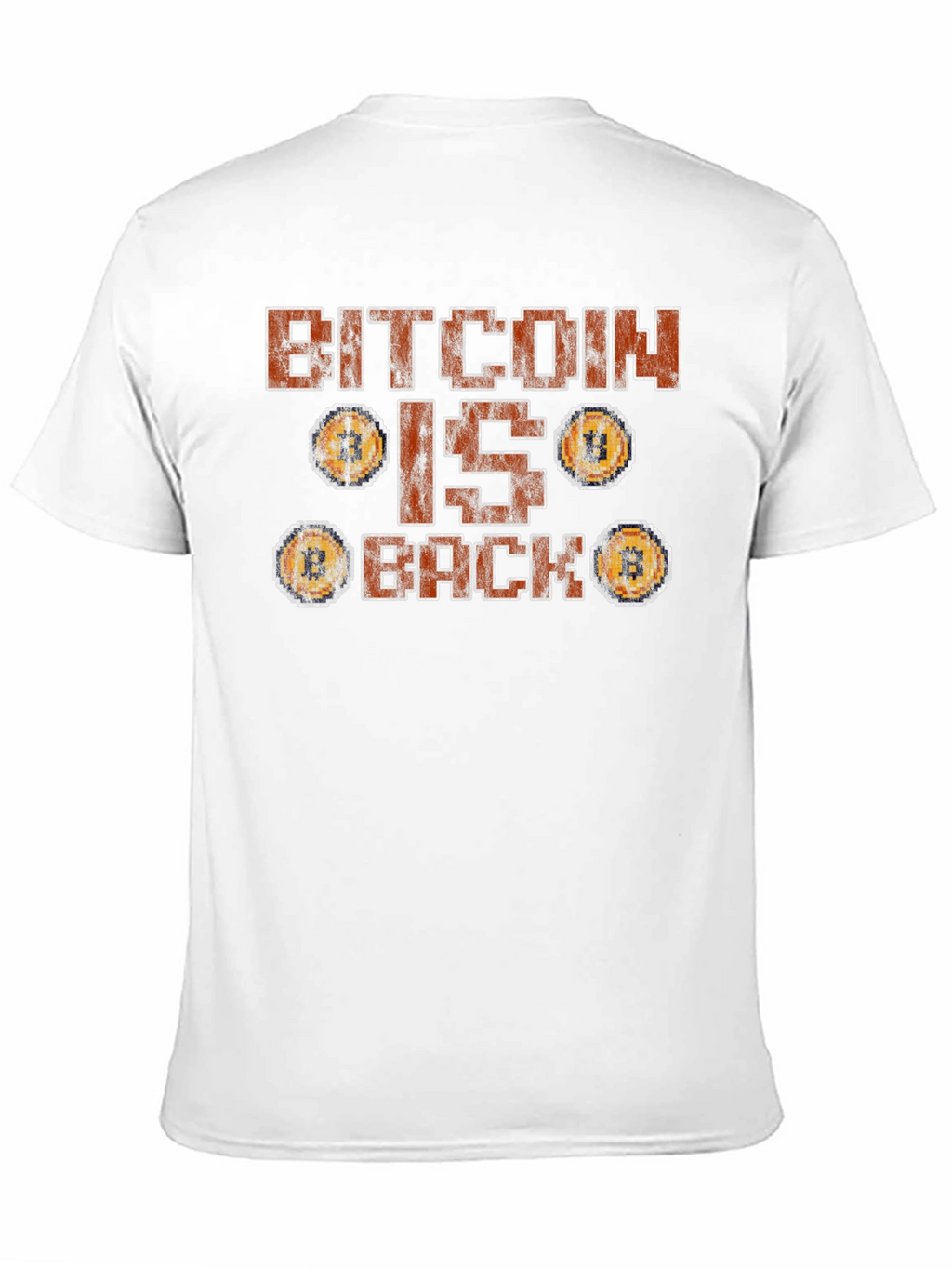 Bitcoin is Back Graphic Tee - Crypto Currency T-Shirt