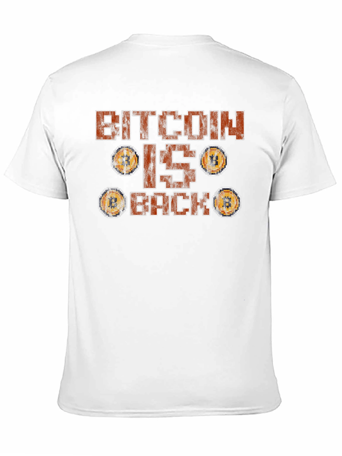 Bitcoin is Back Graphic Tee - Crypto Currency T-Shirt