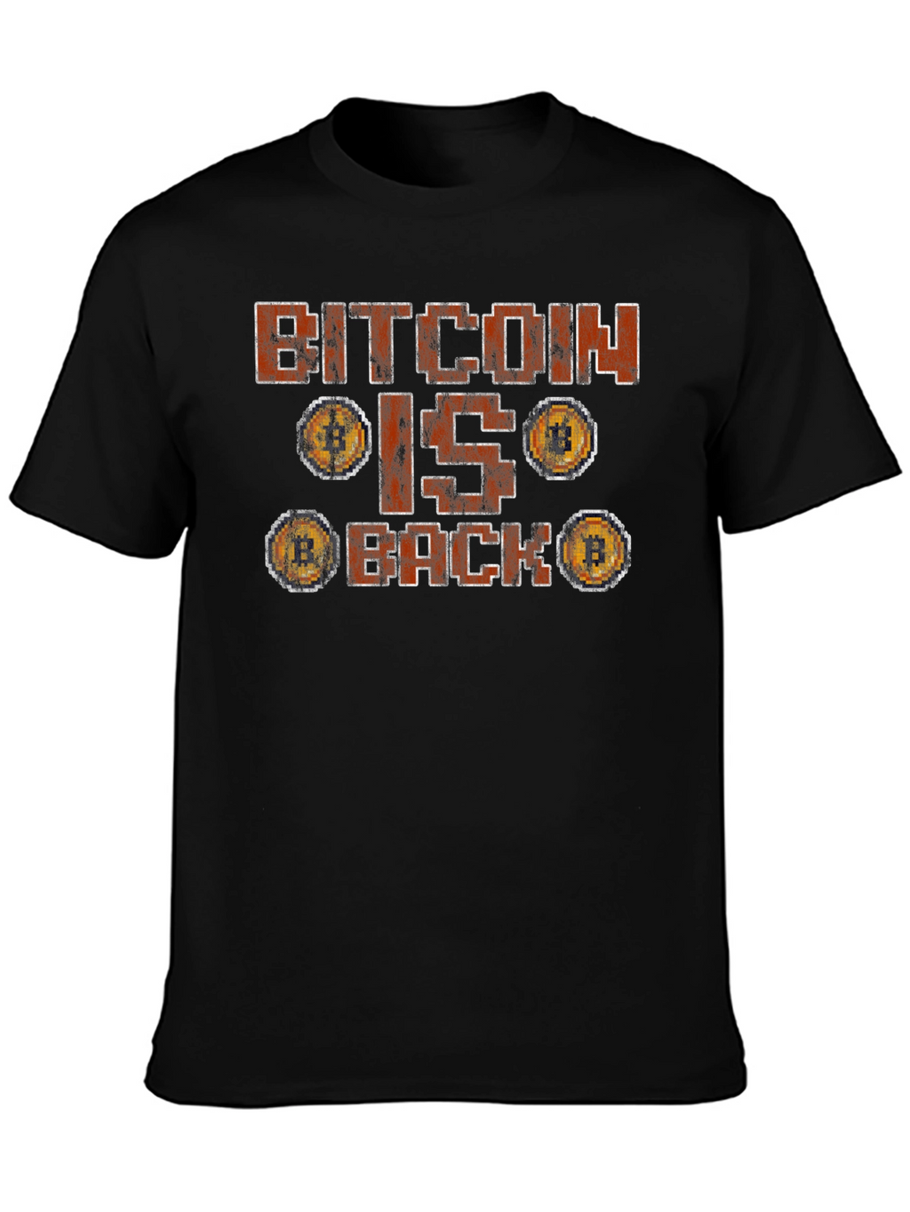 Bitcoin is Back Graphic Tee - Crypto Currency T-Shirt