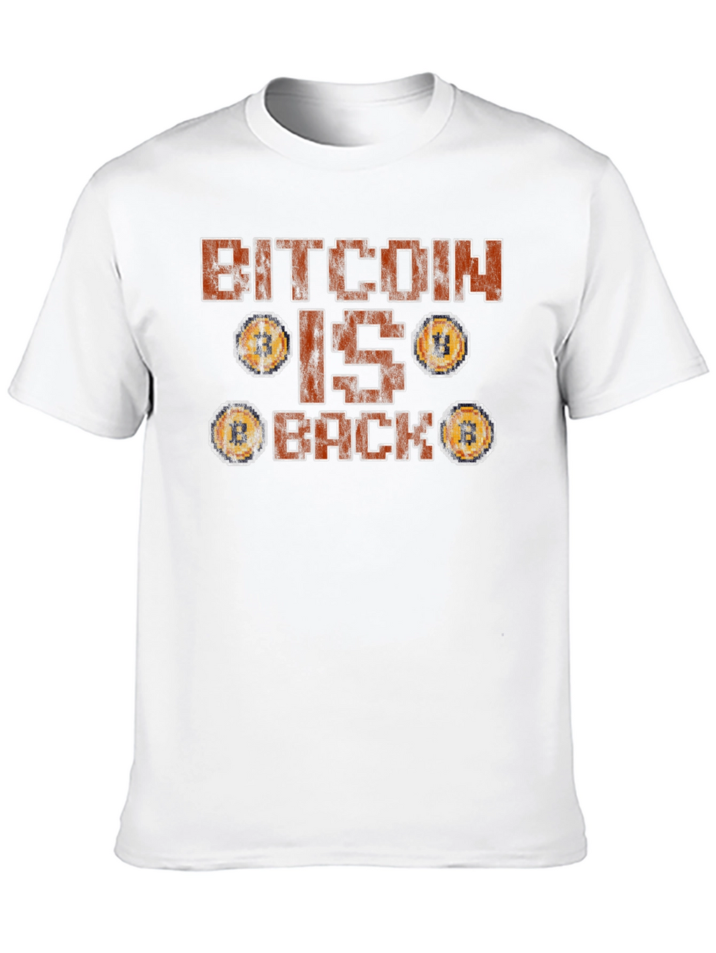 Bitcoin is Back Graphic Tee - Crypto Currency T-Shirt