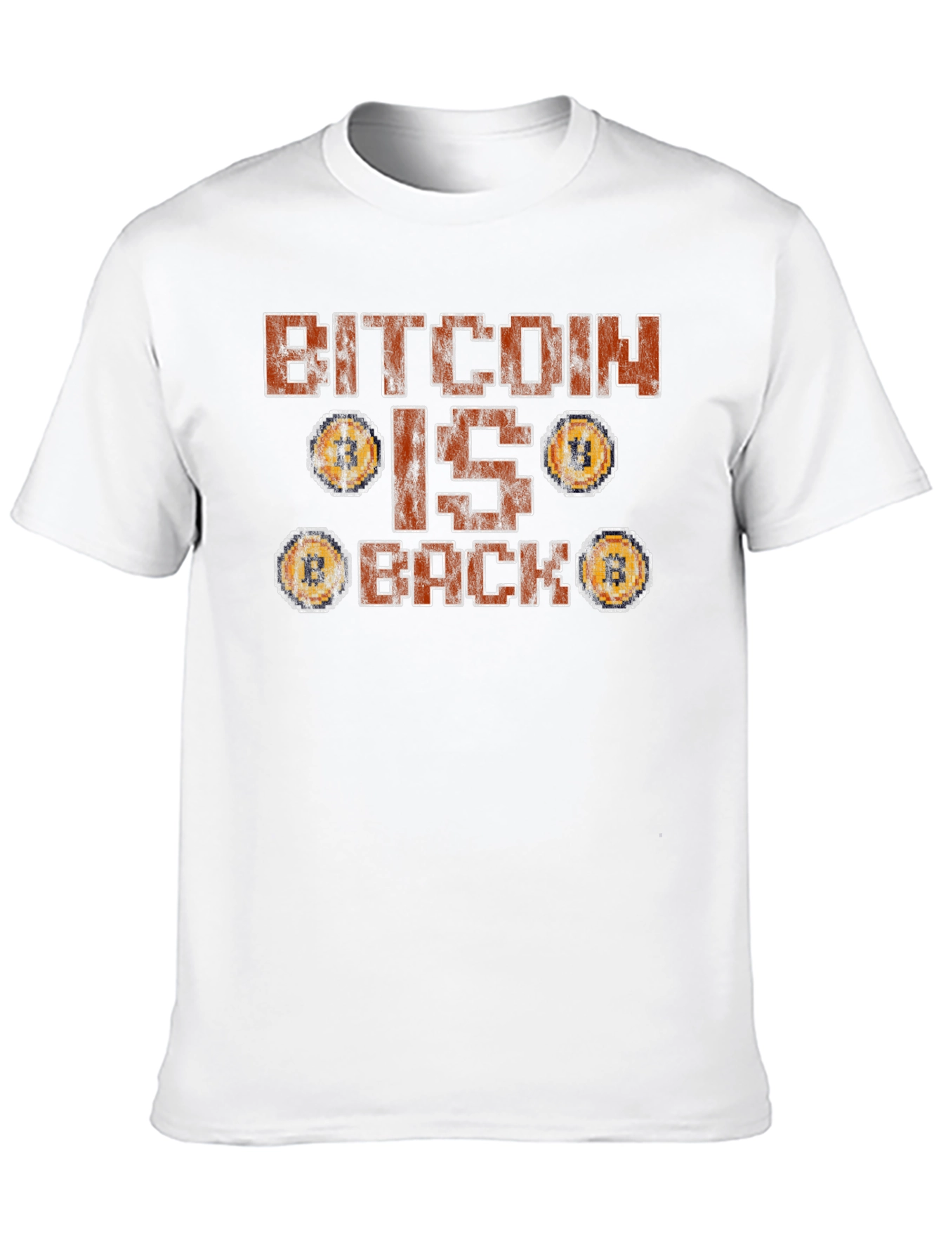 Bitcoin is Back Graphic Tee - Crypto Currency T-Shirt