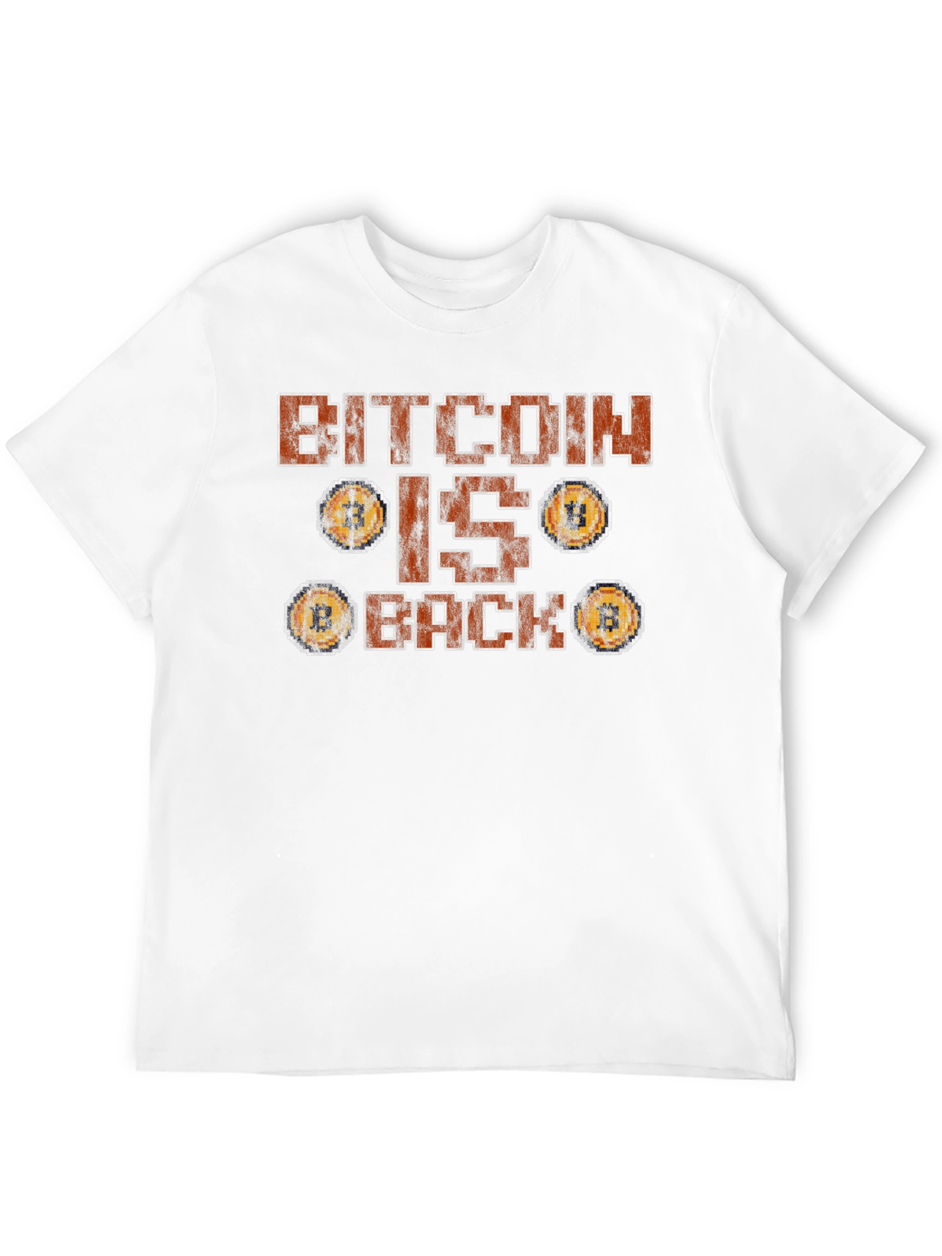 Bitcoin is Back Graphic Tee - Crypto Currency T-Shirt
