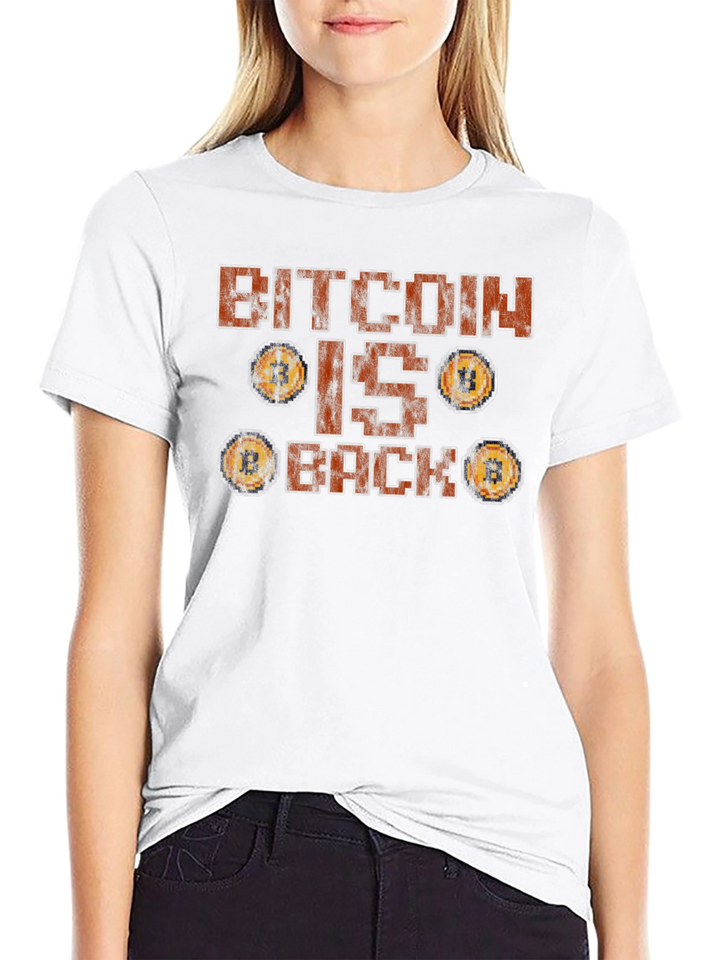 Bitcoin is Back Graphic Tee - Crypto Currency T-Shirt