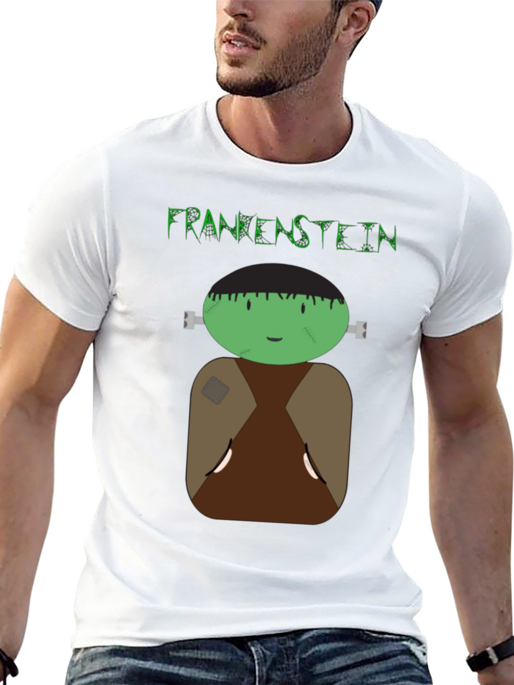 Frankenstein Graphic T-Shirt - Halloween Spooky Season