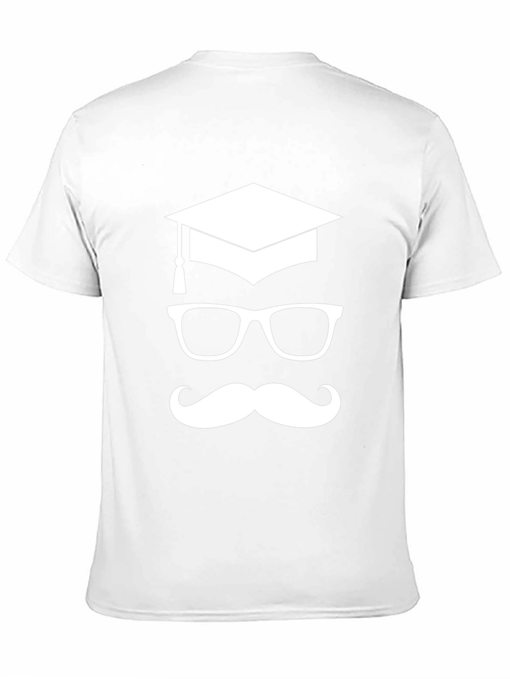 Graduation Glasses & Mustache T-Shirt