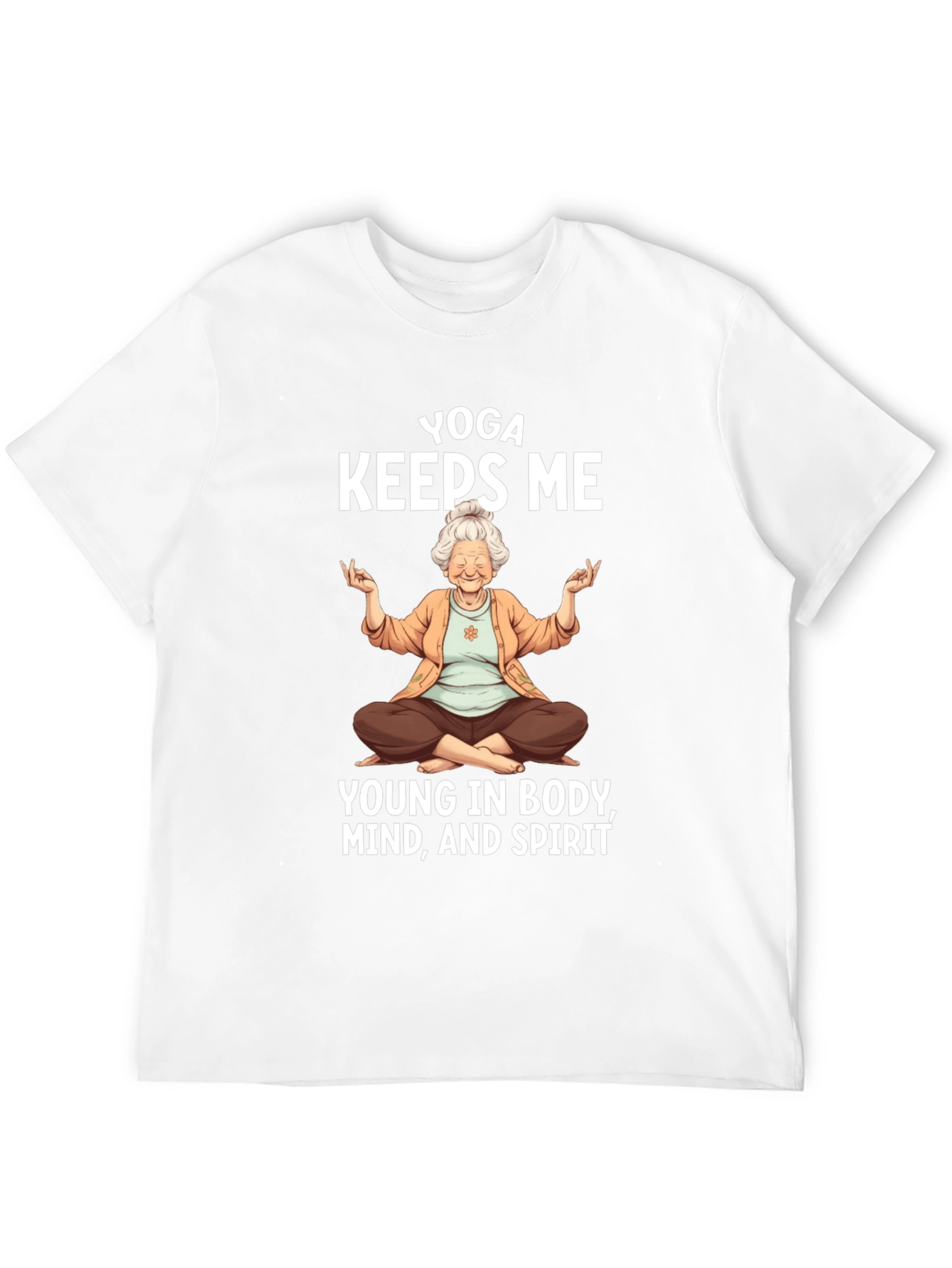 Yoga Keeps Me Young T-Shirt - Unisex Fit