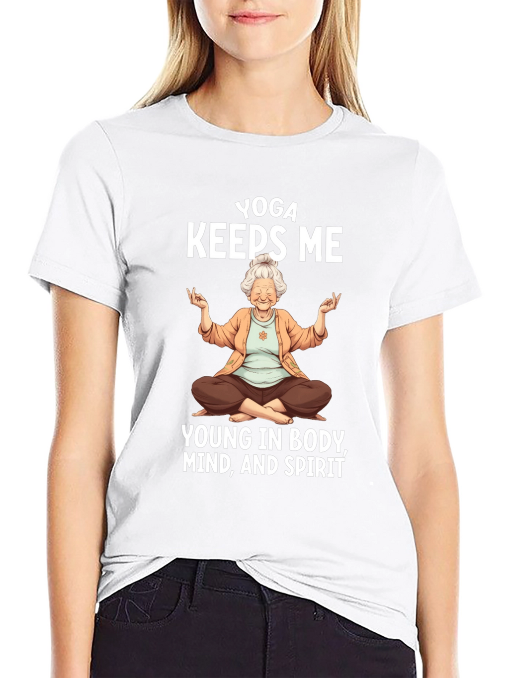 Yoga Keeps Me Young T-Shirt - Unisex Fit