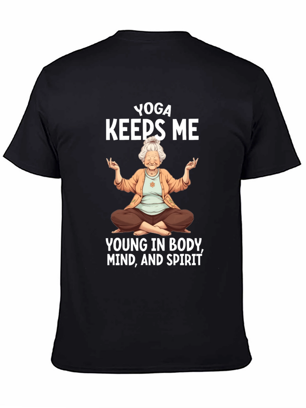 Yoga Keeps Me Young T-Shirt - Unisex Fit
