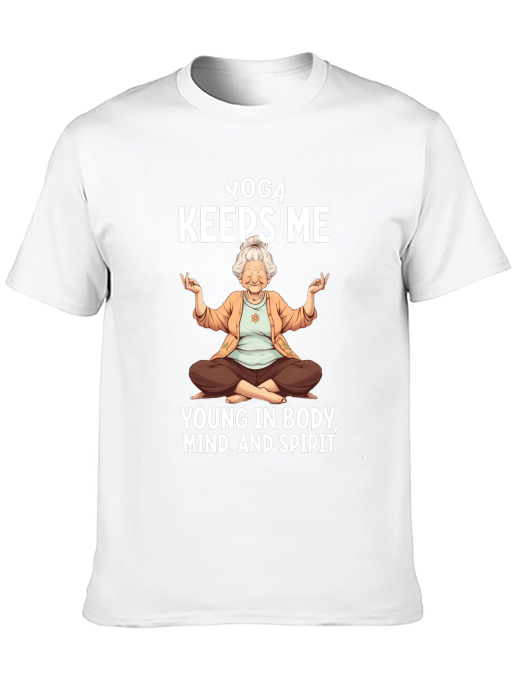 Yoga Keeps Me Young T-Shirt - Unisex Fit