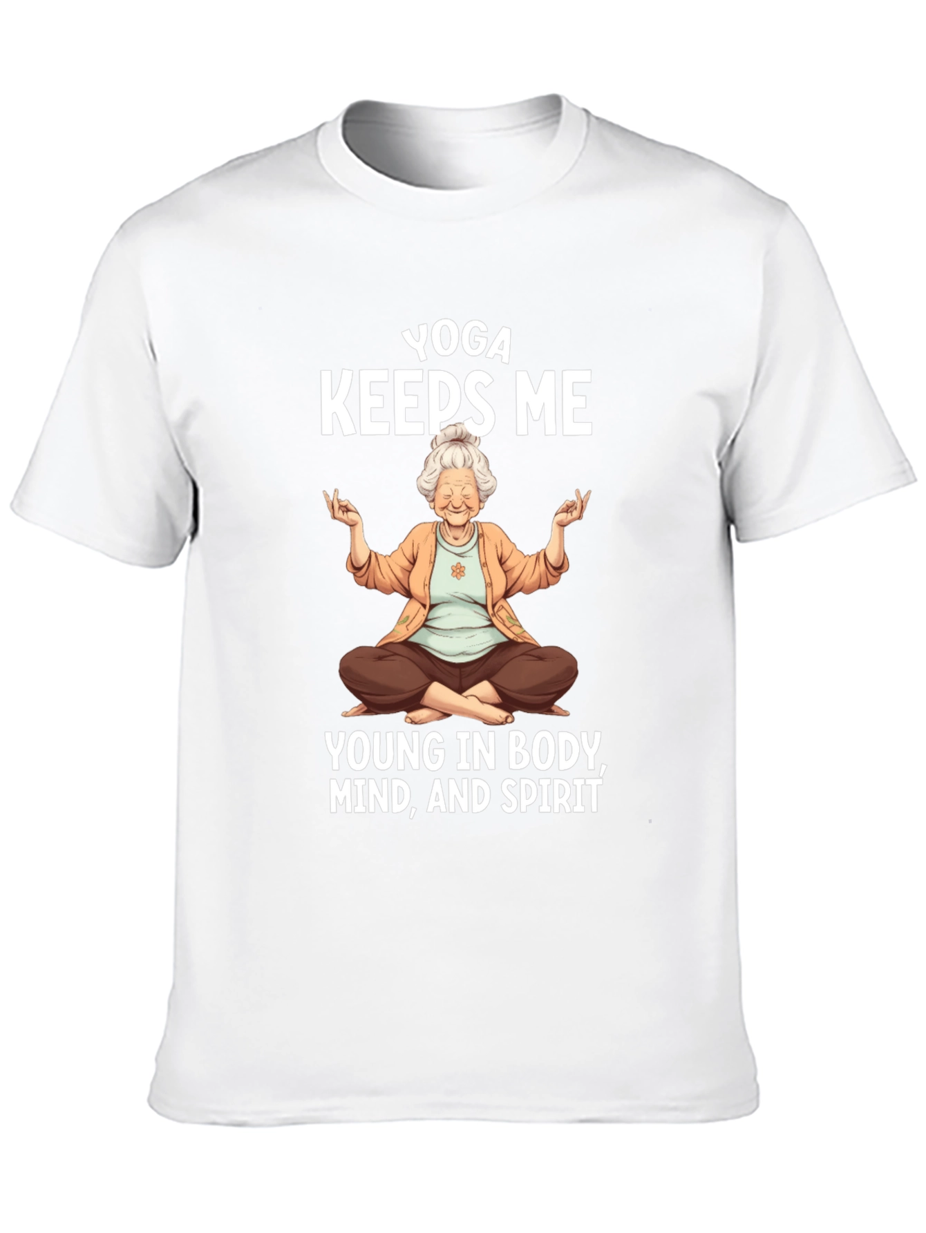 Yoga Keeps Me Young T-Shirt - Unisex Fit