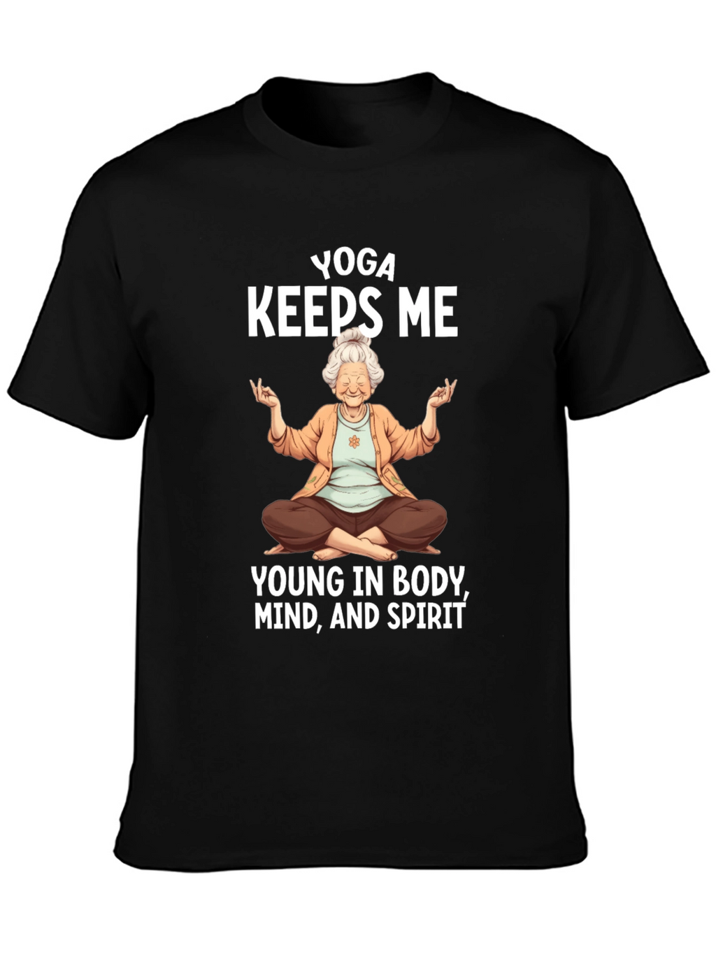 Yoga Keeps Me Young T-Shirt - Unisex Fit