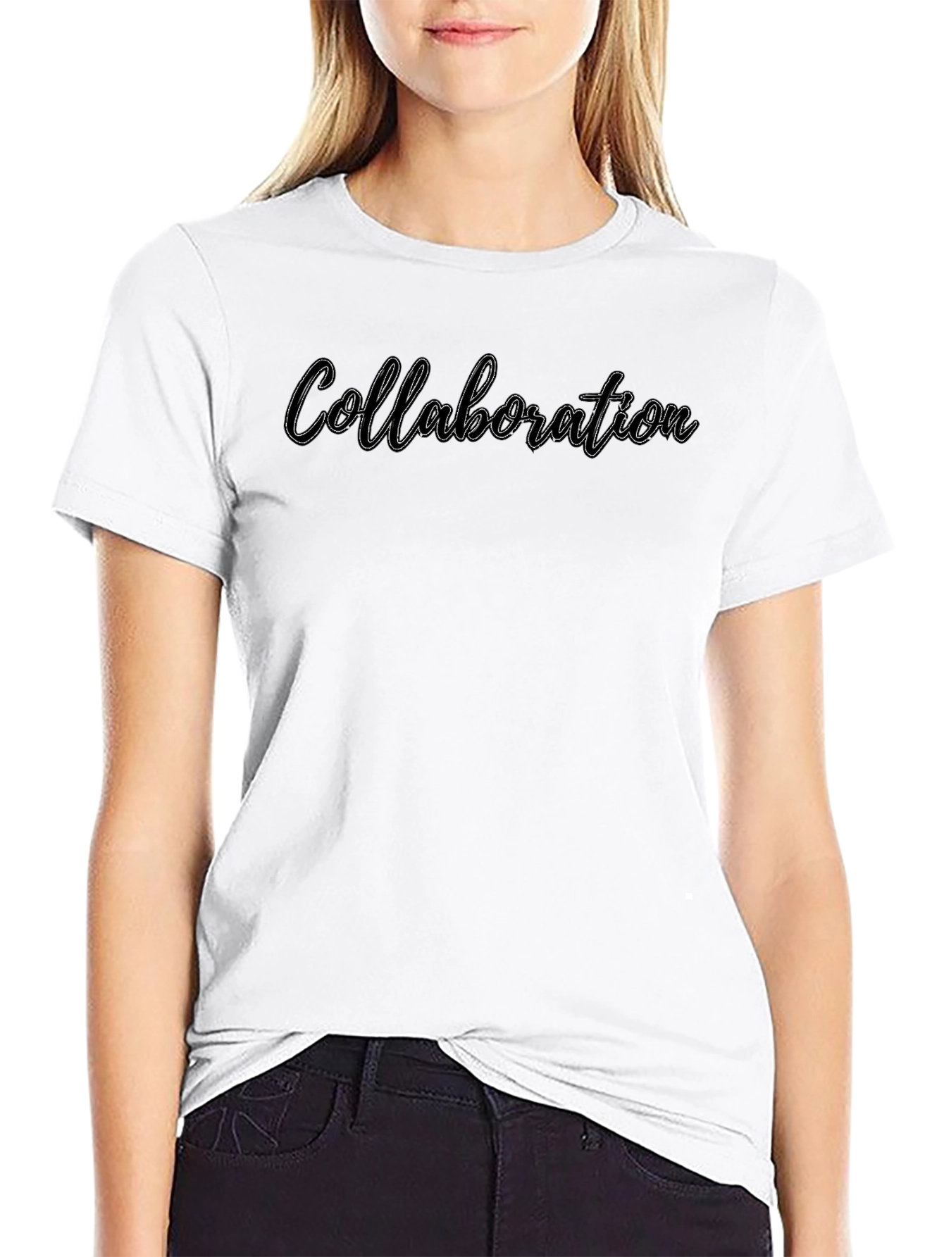 Collaboration Graphic Print T-Shirt