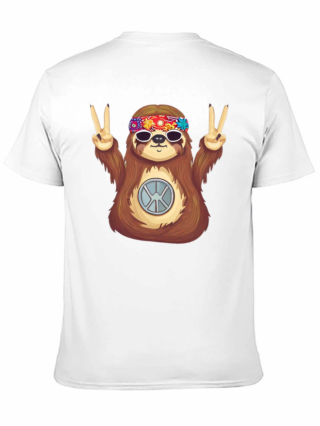 Peace Sloth Graphic Tee - Relaxed Fit