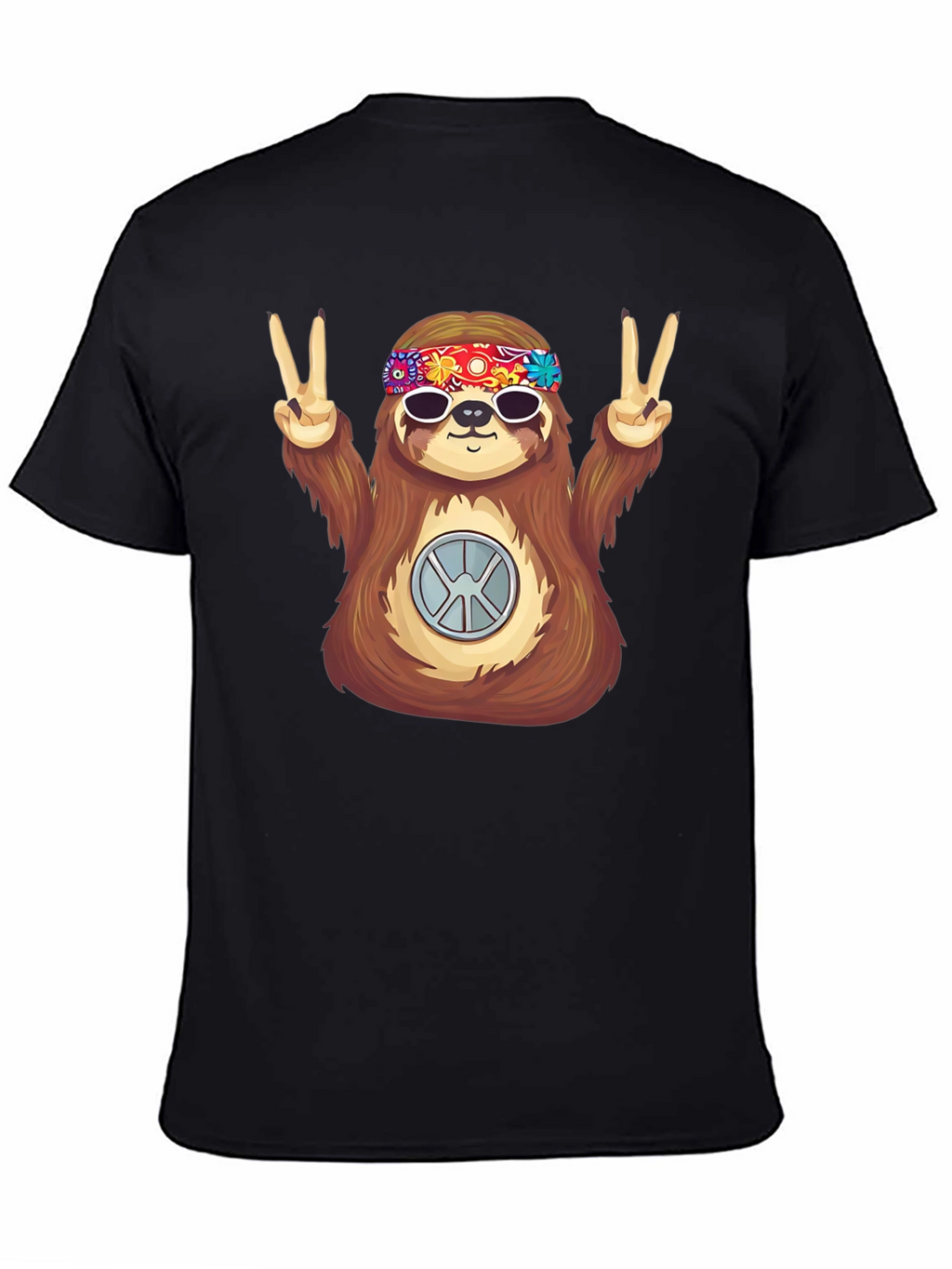 Peace Sloth Graphic Tee - Relaxed Fit