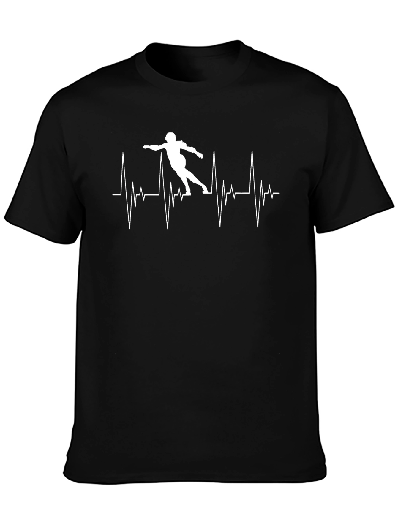 Heartbeat Football T-Shirt