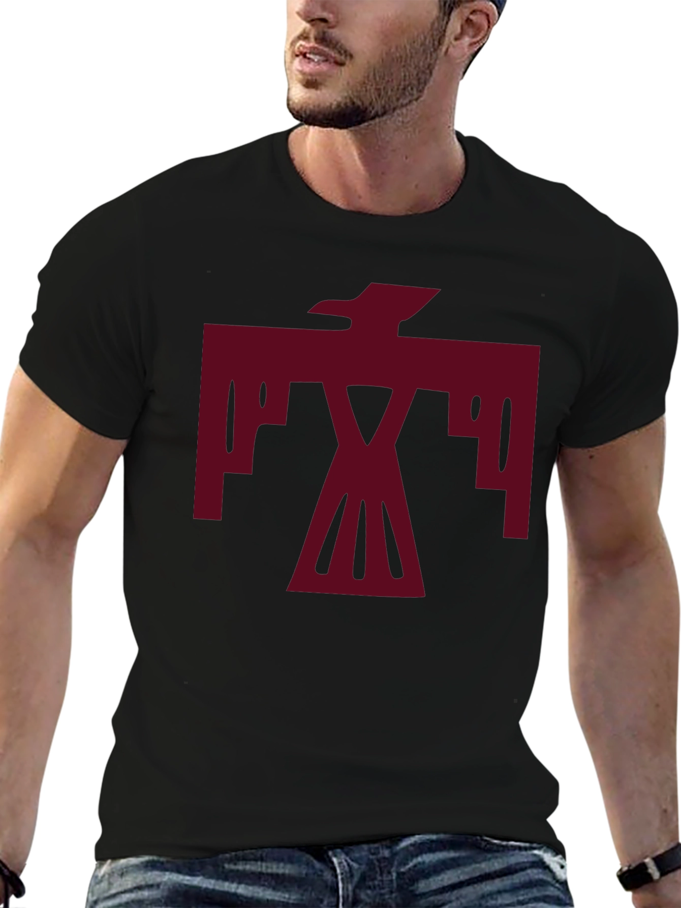 Bold Graphic Tee - Thunderbird Design