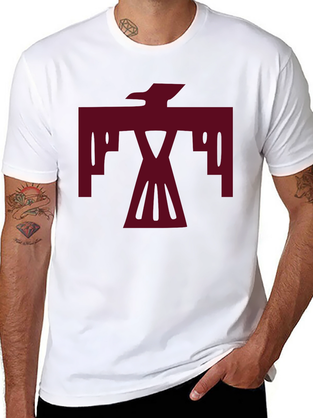 Bold Graphic Tee - Thunderbird Design