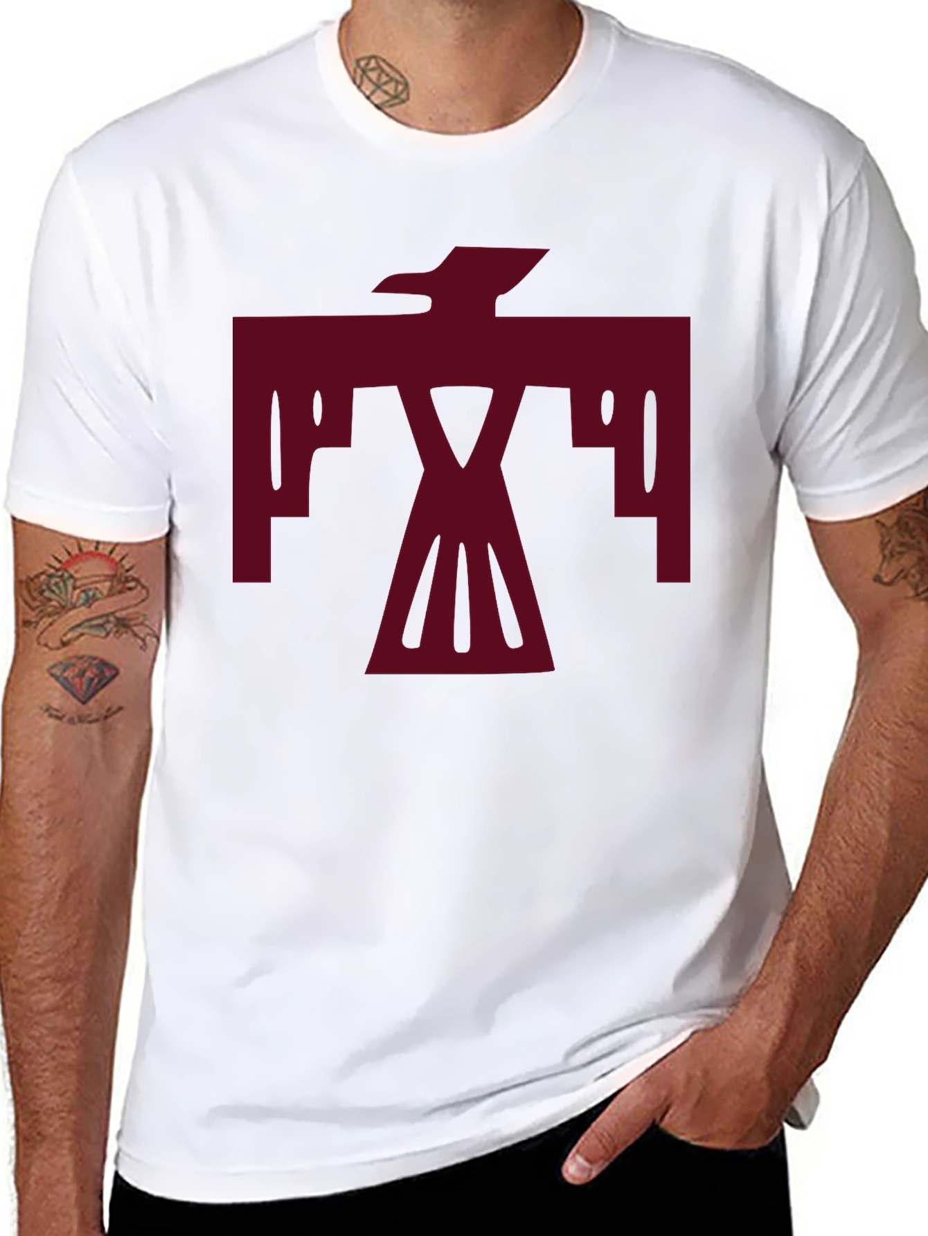 Bold Graphic Tee - Thunderbird Design