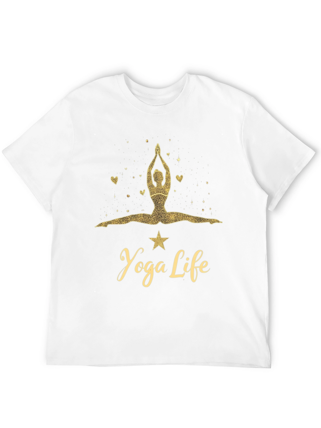 Yoga Life Graphic Tee - Black
