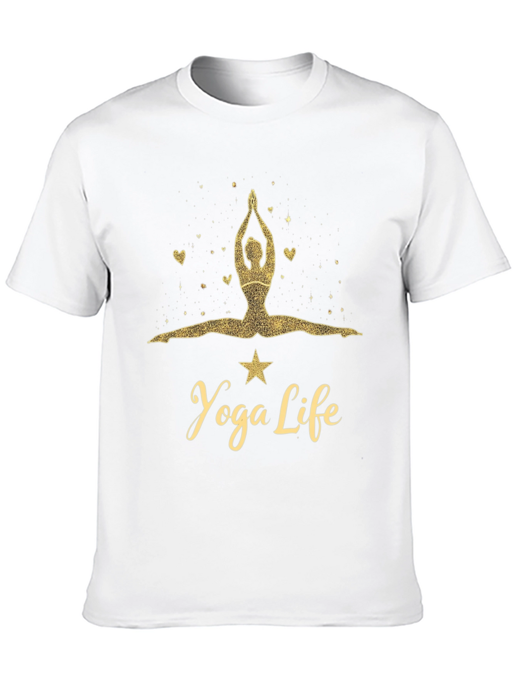 Yoga Life Graphic Tee - Black