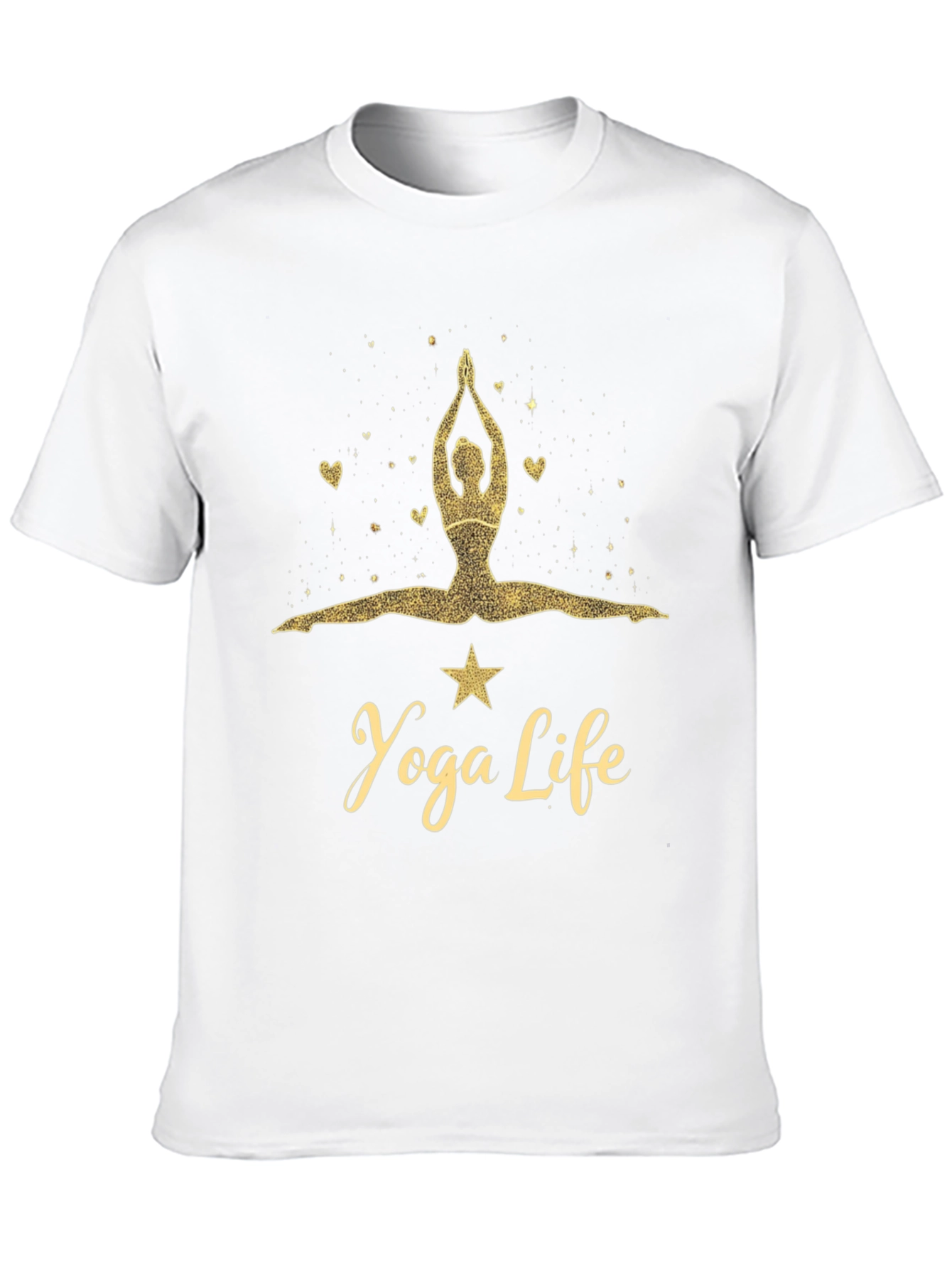 Yoga Life Graphic Tee - Black
