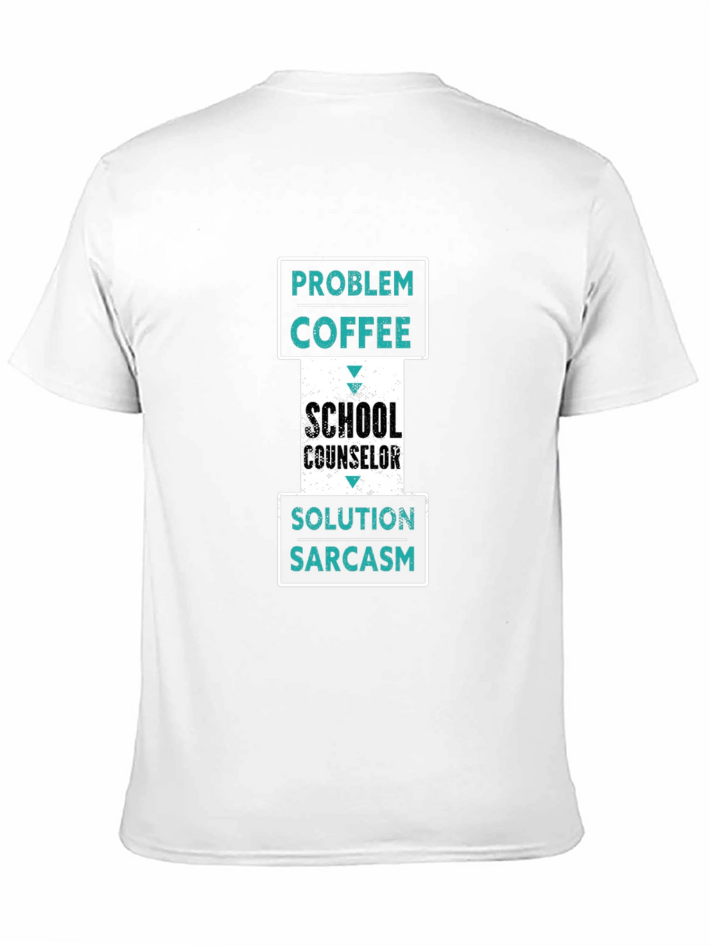 School Counselor Coffee Sarcasm T-Shirt