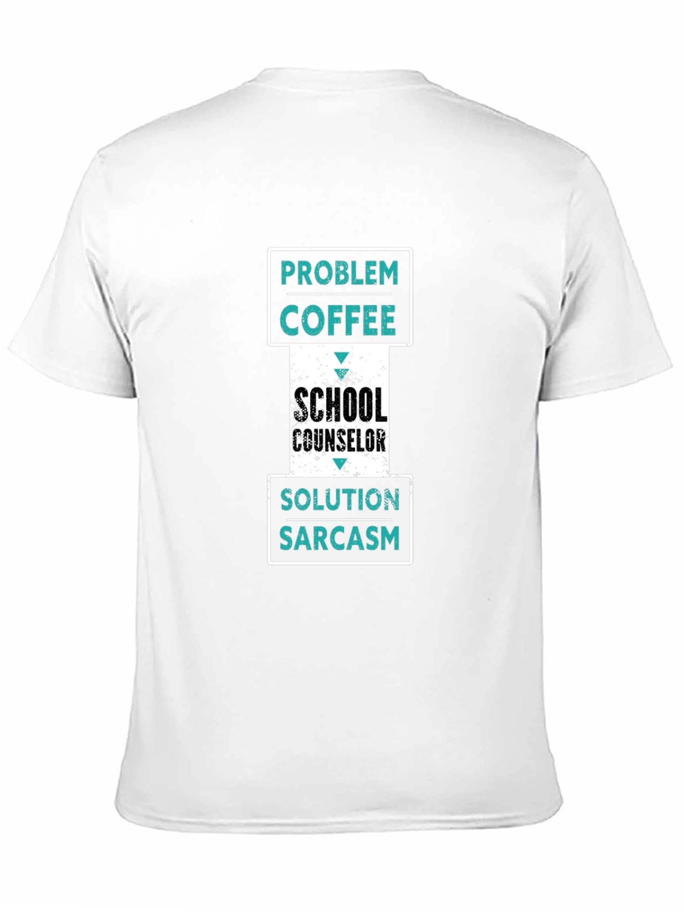 School Counselor Coffee Sarcasm T-Shirt
