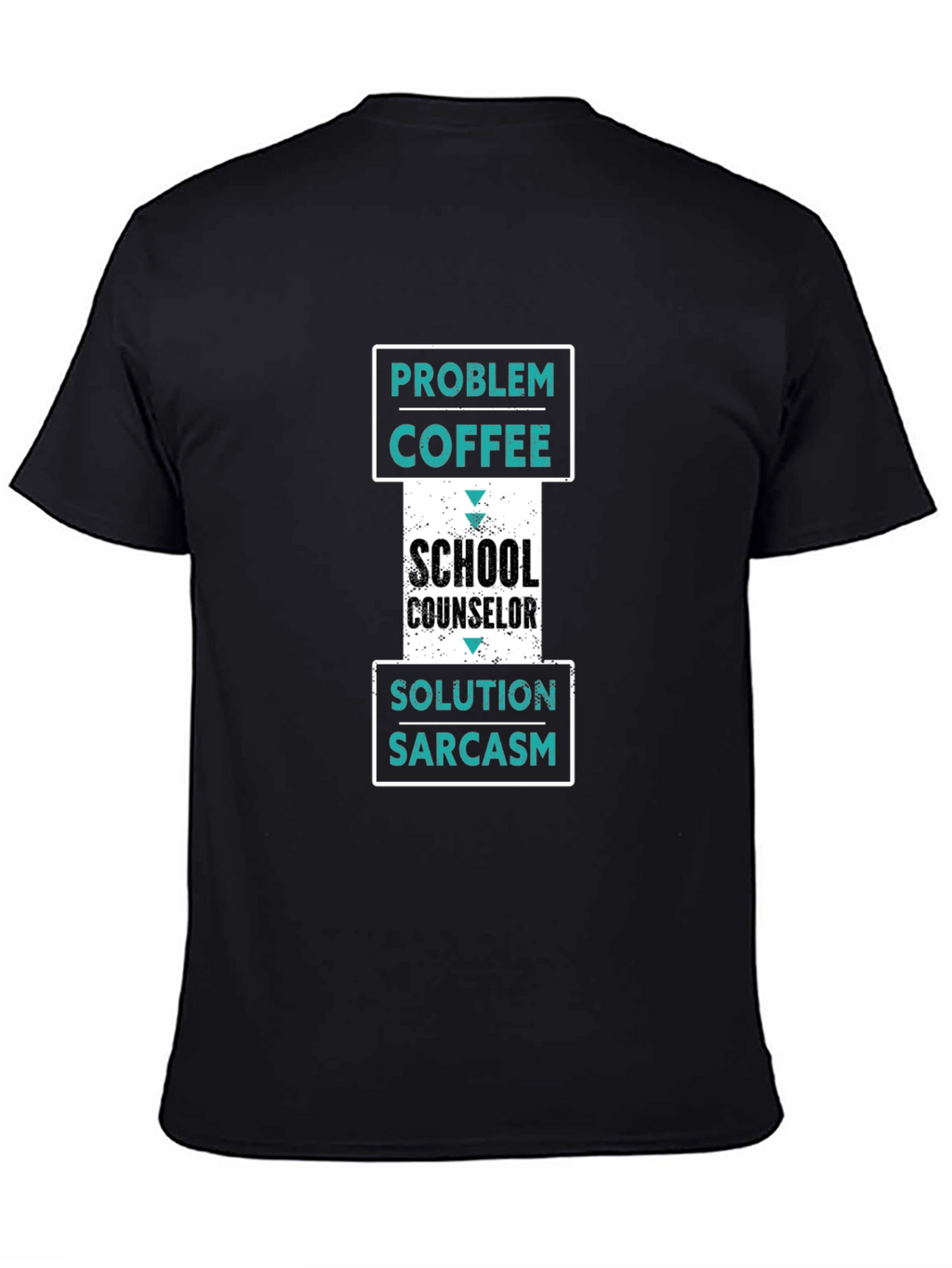 School Counselor Coffee Sarcasm T-Shirt