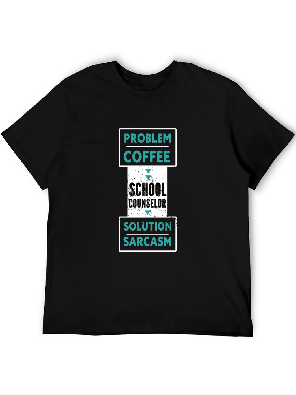 School Counselor Coffee Sarcasm T-Shirt
