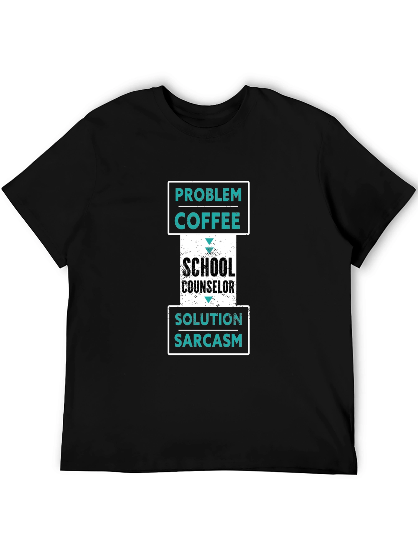 School Counselor Coffee Sarcasm T-Shirt