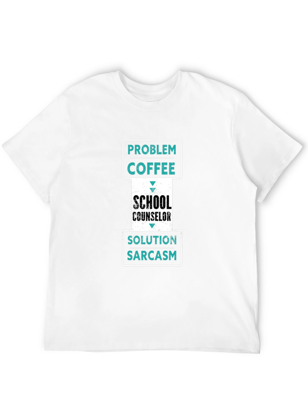 School Counselor Coffee Sarcasm T-Shirt