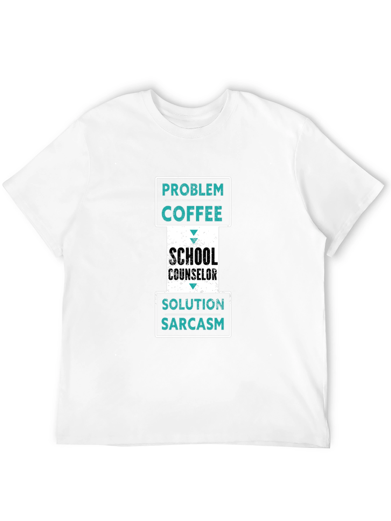 School Counselor Coffee Sarcasm T-Shirt
