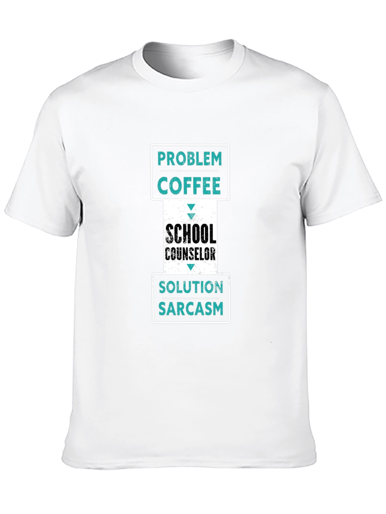 School Counselor Coffee Sarcasm T-Shirt