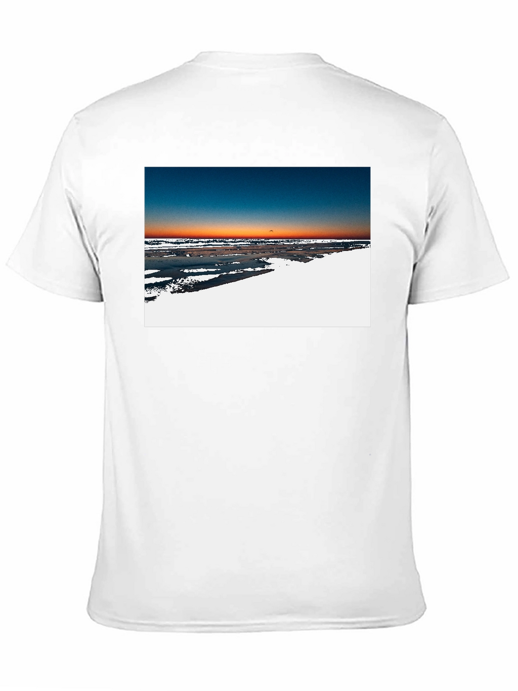 Sunset Beach Graphic Tee - Soft Cotton Blend