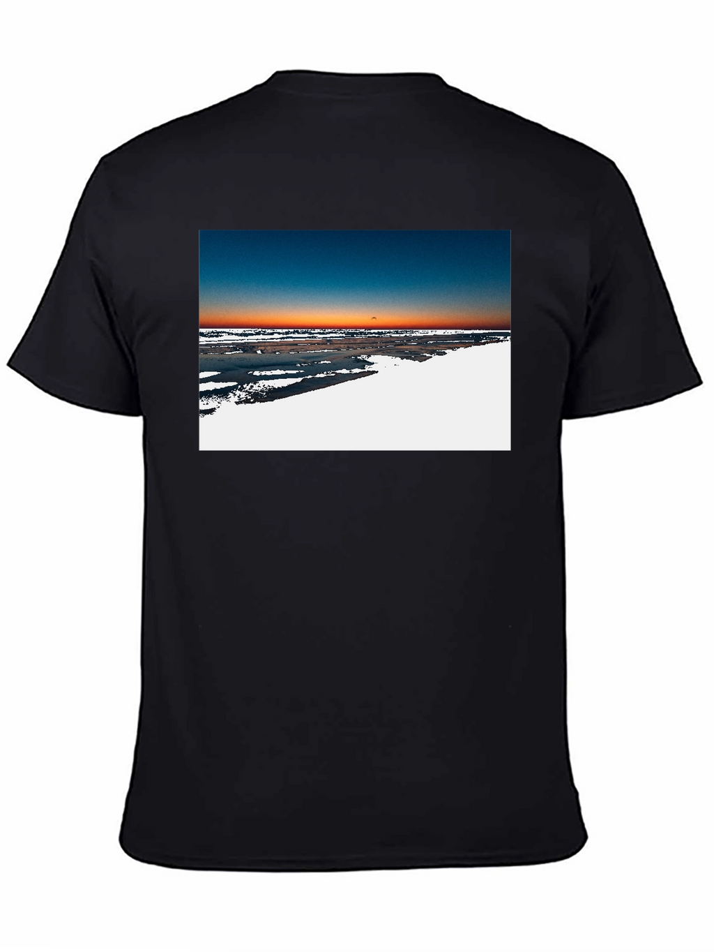 Sunset Beach Graphic Tee - Soft Cotton Blend