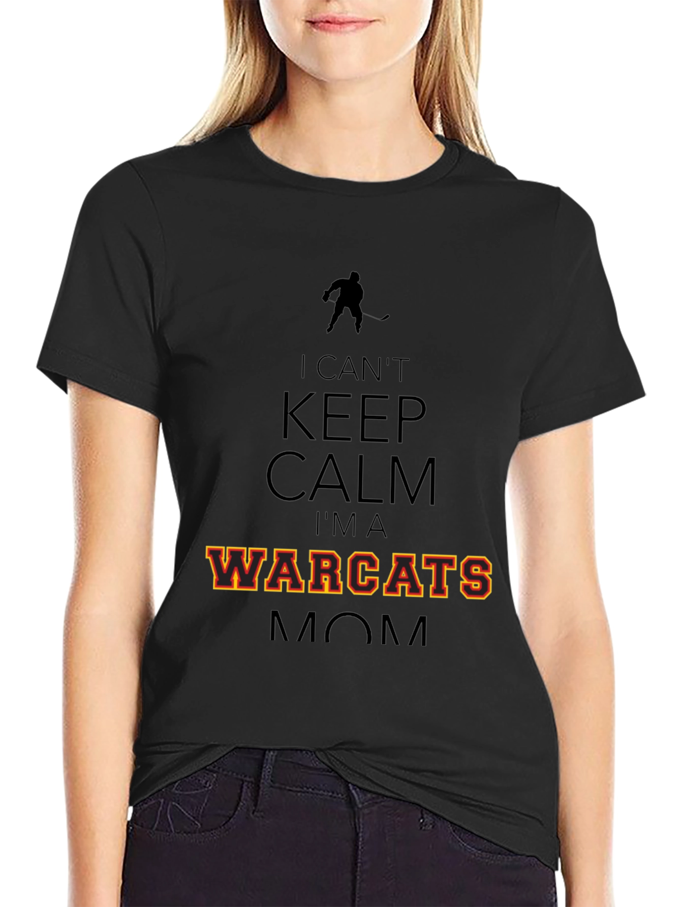 Warcats Hockey Mom T-Shirt