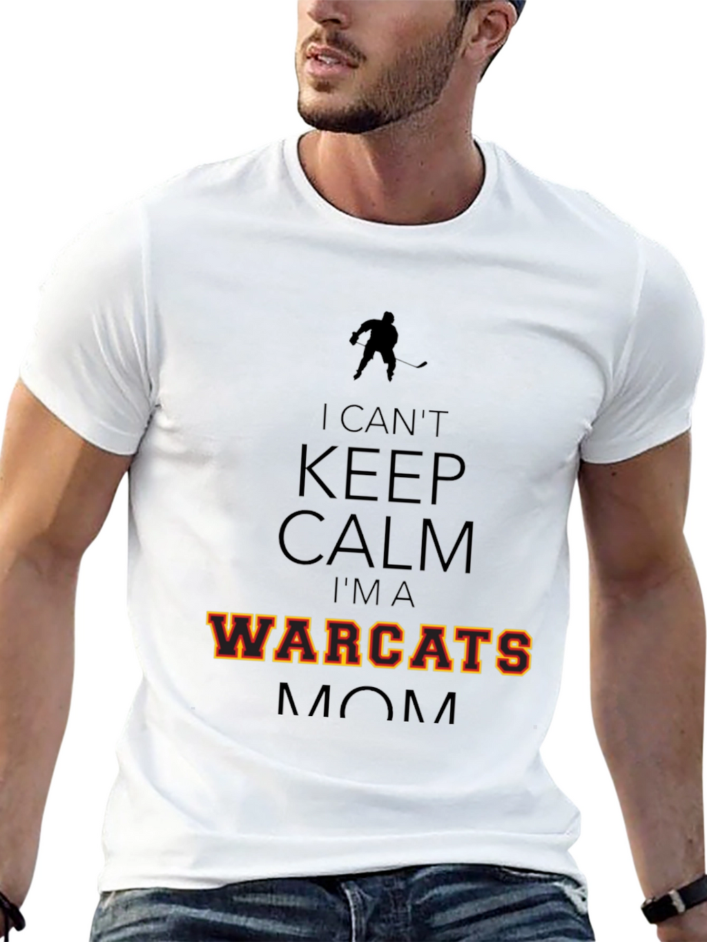 Warcats Hockey Mom T-Shirt