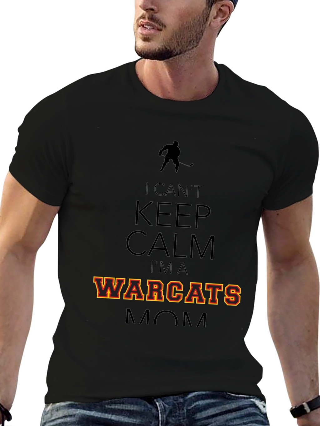 Warcats Hockey Mom T-Shirt
