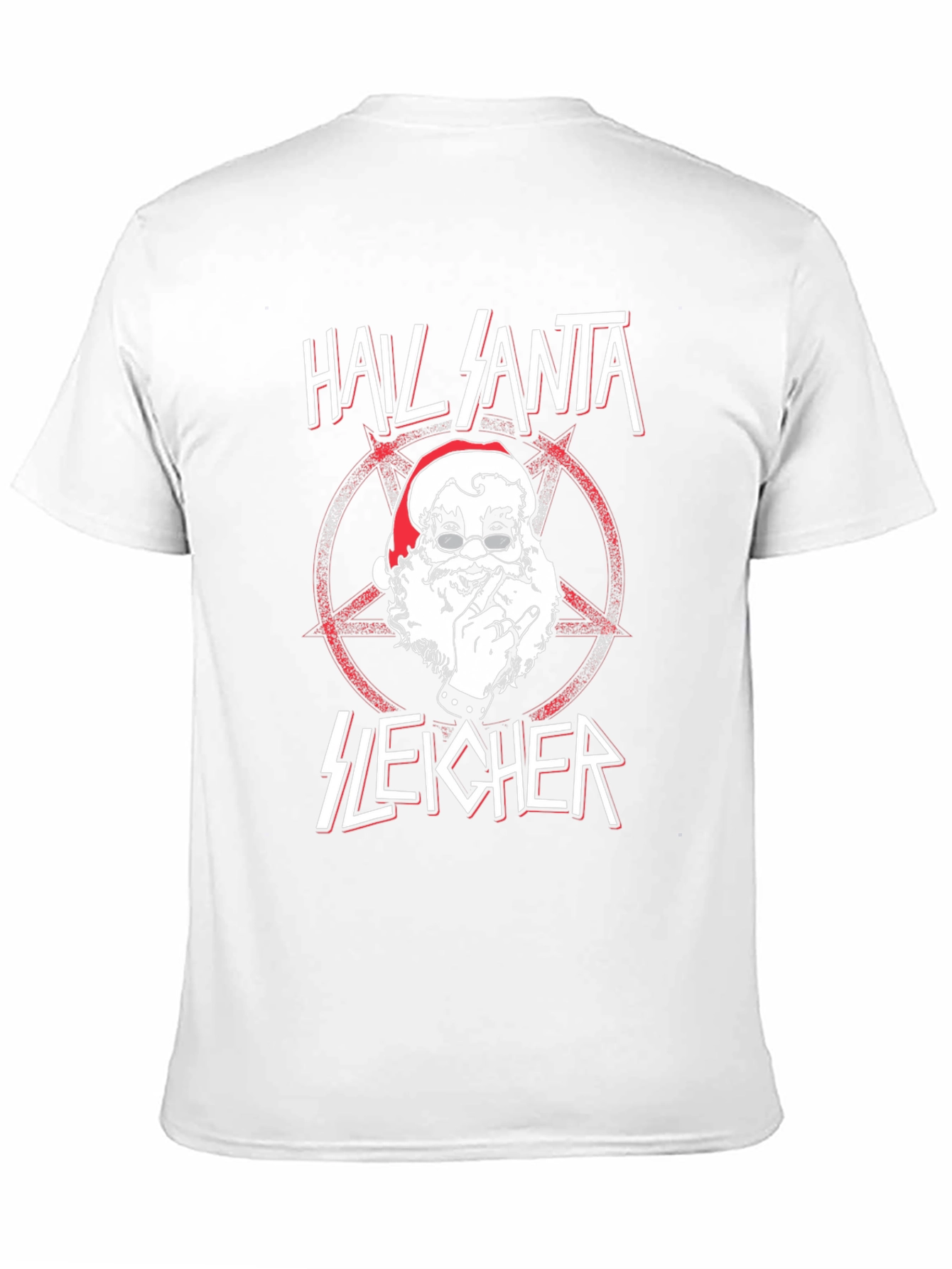 Hail Santa Sleigher Graphic T-Shirt