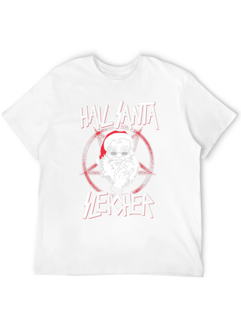 Hail Santa Sleigher Graphic T-Shirt