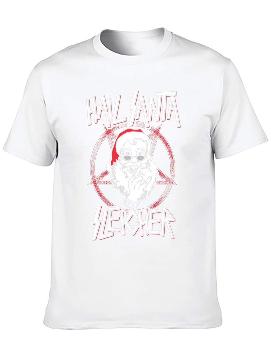 Hail Santa Sleigher Graphic T-Shirt